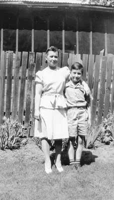 [Violet and son Frederick]